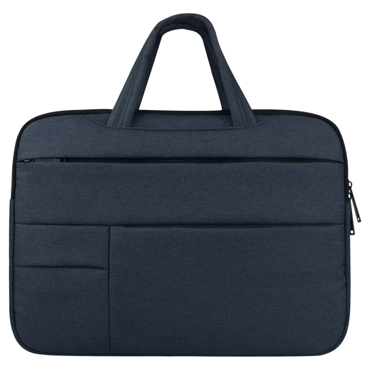 Universal Multiple Pockets Wearable Oxford Cloth Soft Portable Leisurely Handle Laptop Tablet Bag, For 13.3 inch and Below Macbook, Samsung, Lenovo, Sony, DELL Alienware, CHUWI, ASUS, HP (navy) - 13.3 inch by PMC TechLife | Online Shopping South Africa | PMC TechLife | Buy Now Pay Later Mobicred