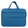 Universal Multiple Pockets Wearable Oxford Cloth Soft Portable Leisurely Handle Laptop Tablet Bag, For 14 inch and Below Macbook, Samsung, Lenovo, Sony, DELL Alienware, CHUWI, ASUS, HP (Blue) - 15 inch by PMC TechLife | Online Shopping South Africa | PMC TechLife | Buy Now Pay Later Mobicred