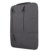 Universal Multiple Pockets Wearable Oxford Cloth Soft Portable Simple Business Laptop Tablet Bag, For 12 inch and Below Macbook, Samsung, Lenovo, Sony, DELL Alienware, CHUWI, ASUS, HP(Grey)