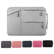 Universal Multiple Pockets Wearable Oxford Cloth Soft Portable Simple Business Laptop Tablet Bag, For 12 inch and Below Macbook, Samsung, Lenovo, Sony, DELL Alienware, CHUWI, ASUS, HP(Black)