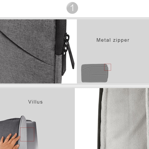 Universal Multiple Pockets Wearable Oxford Cloth Soft Portable Simple Business Laptop Tablet Bag, For 14 inch and Below Macbook, Samsung, Lenovo, Sony, DELL Alienware, CHUWI, ASUS, HP