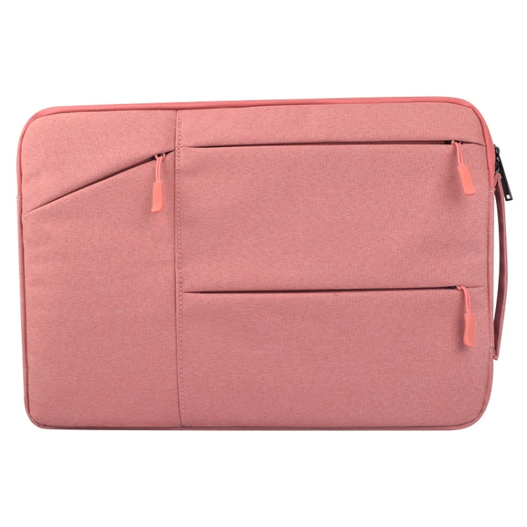 Universal Multiple Pockets Wearable Oxford Cloth Soft Portable Simple Business Laptop Tablet Bag, For 15.6 inch and Below Macbook, Samsung, Lenovo, Sony, DELL Alienware, CHUWI, ASUS, HP (Pink) - 15.6 - 17 inch by PMC TechLife | Online Shopping South Africa | PMC TechLife | Buy Now Pay Later Mobicred