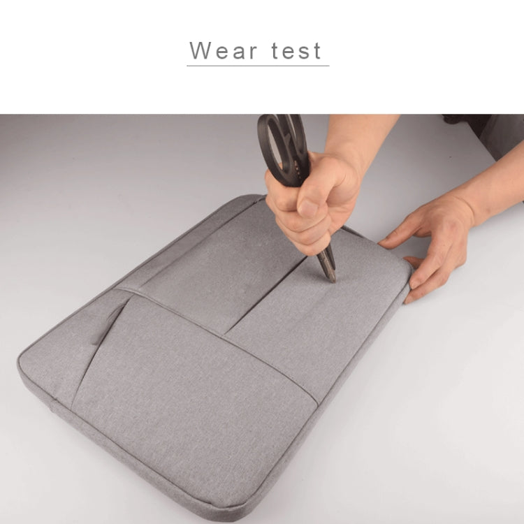 Universal Multiple Pockets Wearable Oxford Cloth Soft Portable Simple Business Laptop Tablet Bag, For 15.6 inch and Below Macbook, Samsung, Lenovo, Sony, DELL Alienware, CHUWI, ASUS, HP (Grey) - 15.6 - 17 inch by PMC TechLife | Online Shopping South Africa | PMC TechLife | Buy Now Pay Later Mobicred