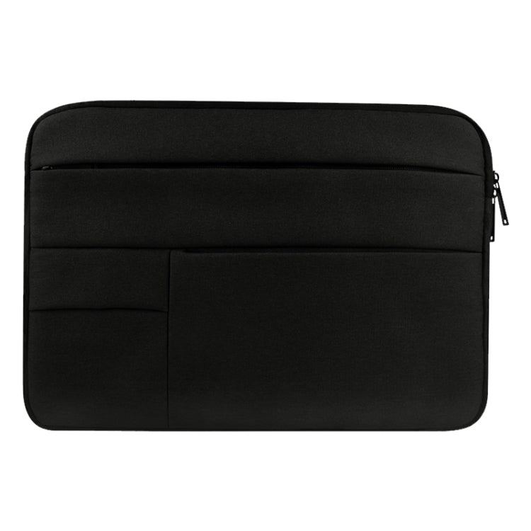 Universal Multiple Pockets Wearable Oxford Cloth Soft Portable Leisurely Laptop Tablet Bag, For 12 inch and Below Macbook, Samsung, Lenovo, Sony, DELL Alienware, CHUWI, ASUS, HP (Black) - 12.1 inch by PMC TechLife | Online Shopping South Africa | PMC TechLife | Buy Now Pay Later Mobicred