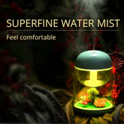 Imycoo WT602 2W Portable Mini Micro Landscape Design USB Charge Aromatherapy Air Humidifier with LED Colorful Light, Water Tank Capacity: 180ml, DC 5V(Blue)