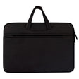 Breathable Wear-resistant Shoulder Handheld Zipper Laptop Bag, For 12 inch and Below Macbook, Samsung, Lenovo, Sony, DELL Alienware, CHUWI, ASUS, HP(Black) - 12.1 inch by PMC TechLife | Online Shopping South Africa | PMC TechLife | Buy Now Pay Later Mobicred