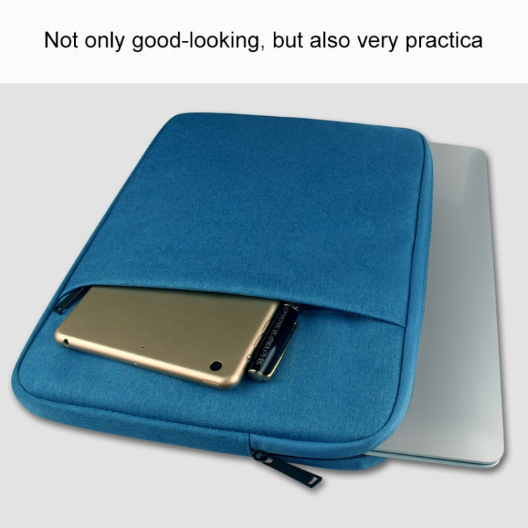 Universal Wearable Business Inner Package Laptop Tablet Bag, 15.6 inch and Below Macbook, Samsung, for Lenovo, Sony, DELL Alienware, CHUWI, ASUS, HP(Navy Blue)