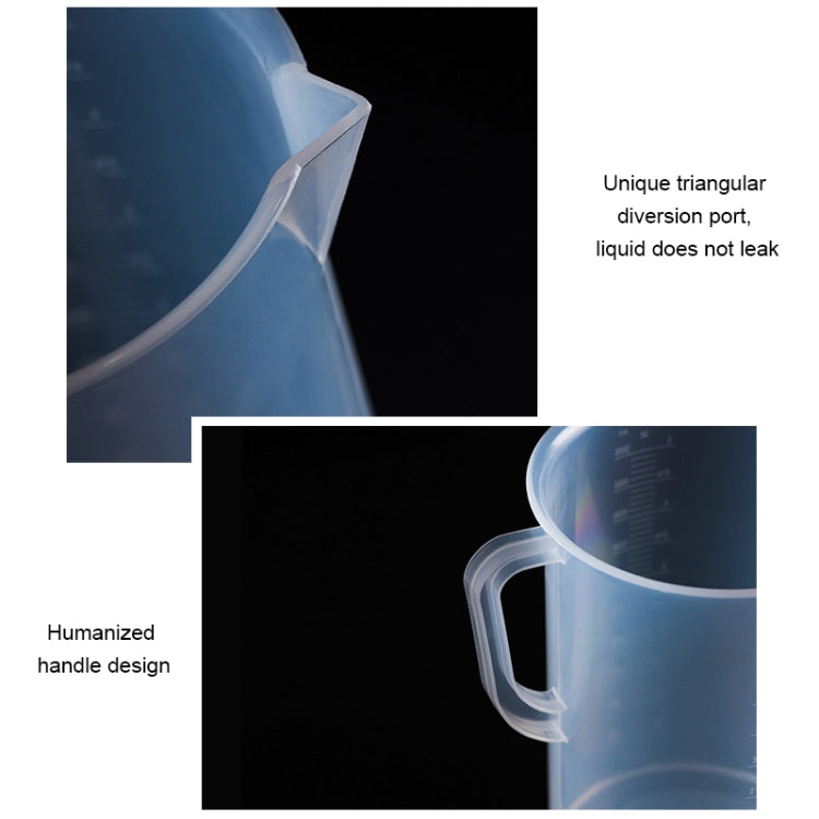 5000ml Food Grade PP Plastic Flask Digital Measuring Cup Cylinder Scale Measure Glass Lab Laboratory Tools(Transparent) - Gadgets by PMC TechLife | Online Shopping South Africa | PMC TechLife | Buy Now Pay Later Mobicred