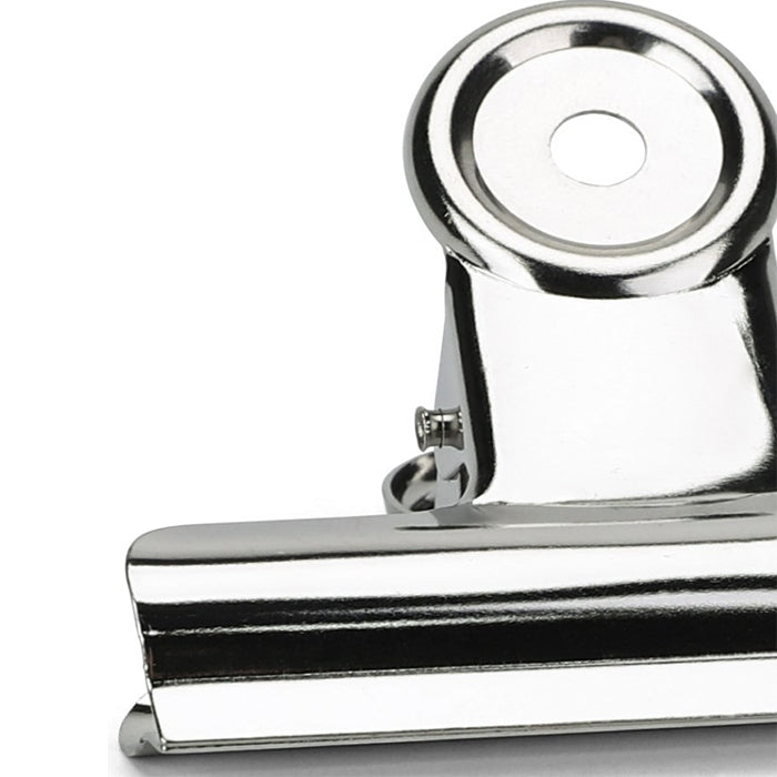 100PCS 22mm Silver Metal Stainless Steel Round Clip Notes Letter Paper Clip Office Bind Clip - File Folder by PMC TechLife | Online Shopping South Africa | PMC TechLife