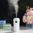 Small-3 2W Humidifier Moisture Meter Moisturizing Instrument with LED Night Light, Water Tank Capacity: 260ml(White) - Air Purifiers & Accessories by PMC TechLife | Online Shopping South Africa | PMC TechLife | Buy Now Pay Later Mobicred