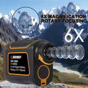 SNDWAY SW600A Handheld Outdoor Water-resistant Telescope Range Finder Distance Measurer, 600m