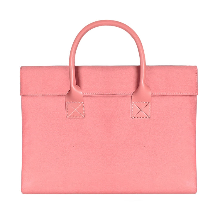 15.4 inch Universal Wearable Soft Handle Portable Laptop Tablet Bag, For Macbook, Samsung, Lenovo, Sony, DELL Alienware, CHUWI, ASUS, HP(Pink) - 15 inch by PMC TechLife | Online Shopping South Africa | PMC TechLife | Buy Now Pay Later Mobicred