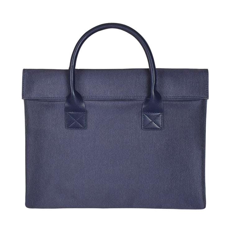 15.4 inch Universal Wearable Soft Handle Portable Laptop Tablet Bag, For Macbook, Samsung, Lenovo, Sony, DELL Alienware, CHUWI, ASUS, HP(Navy Blue) - 15 inch by PMC TechLife | Online Shopping South Africa | PMC TechLife | Buy Now Pay Later Mobicred