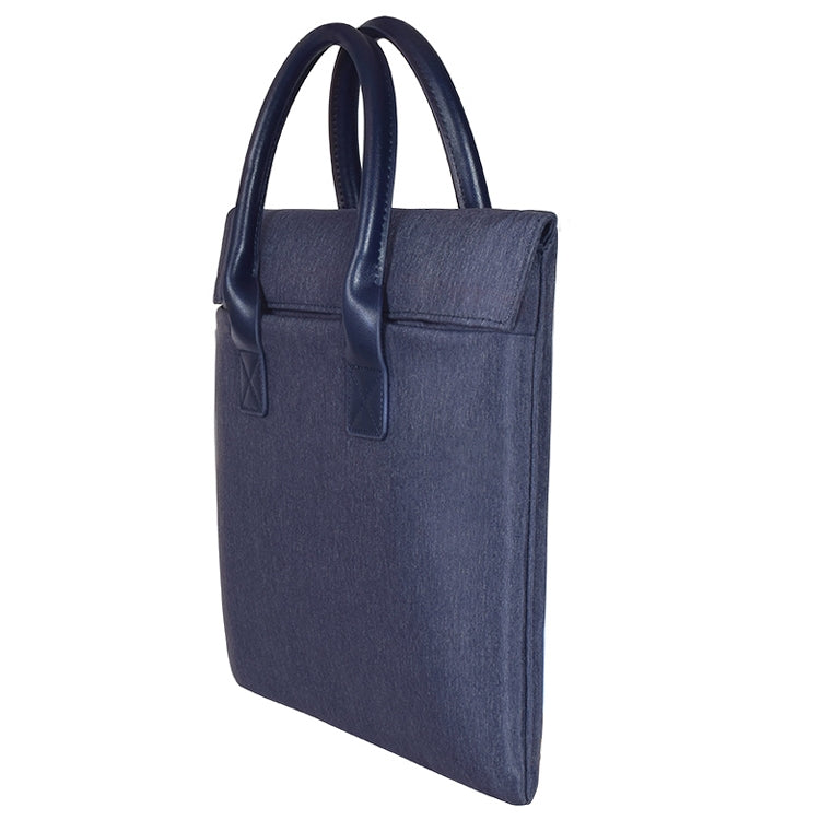 15.4 inch Universal Wearable Soft Handle Portable Laptop Tablet Bag, For Macbook, Samsung, Lenovo, Sony, DELL Alienware, CHUWI, ASUS, HP(Navy Blue) - 15 inch by PMC TechLife | Online Shopping South Africa | PMC TechLife | Buy Now Pay Later Mobicred