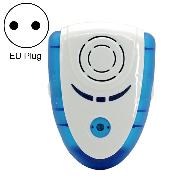 6W Electronic Ultrasonic Electromagnetic Wave Anti Mosquito Rat Insect Pest Repeller with Light, EU Plug, AC 90-240V, Random Color Delivery (Blue) - Repellents by PMC TechLife | Online Shopping South Africa | PMC TechLife | Buy Now Pay Later Mobicred