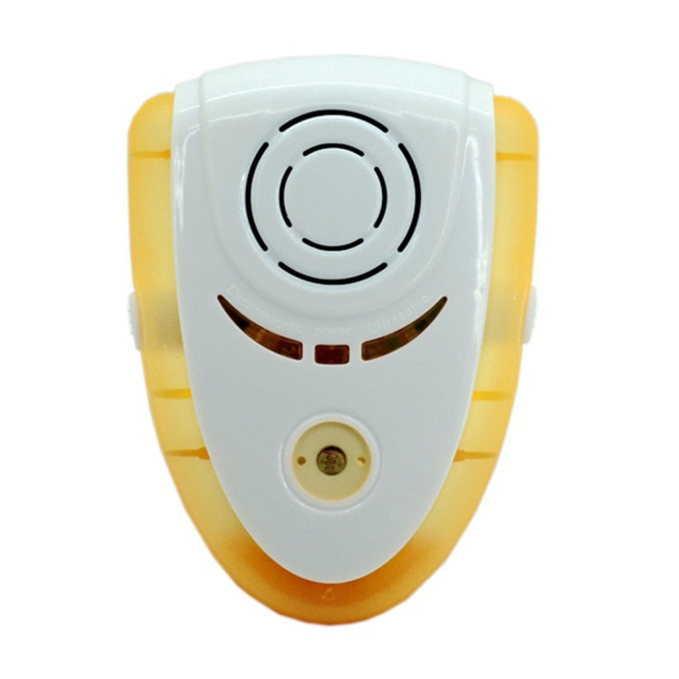 6W Electronic Ultrasonic Electromagnetic Wave Anti Mosquito Rat Insect Pest Repeller with Light, EU Plug, AC 90-240V, Random Color Delivery (Yellow) - Repellents by PMC TechLife | Online Shopping South Africa | PMC TechLife | Buy Now Pay Later Mobicred