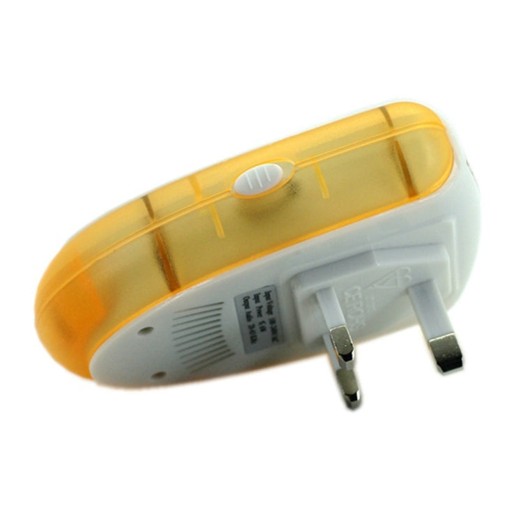 6W Electronic Ultrasonic Electromagnetic Wave Anti Mosquito Rat Insect Pest Repeller with Light, UK Plug, AC 90-240V, Random Color Delivery (Yellow) - Repellents by PMC TechLife | Online Shopping South Africa | PMC TechLife | Buy Now Pay Later Mobicred