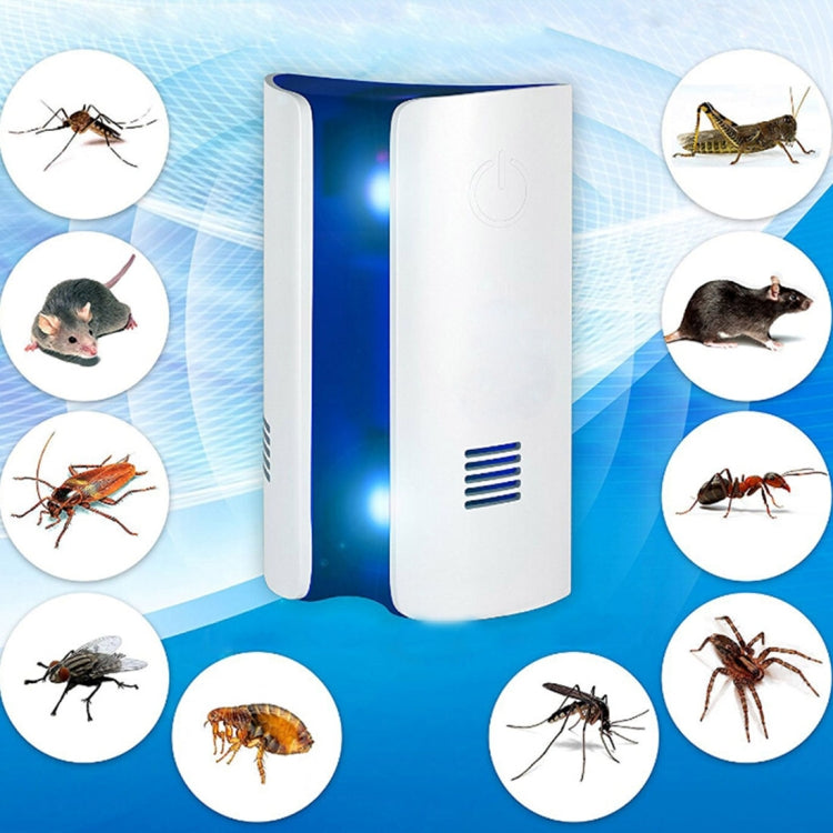 Electromagnetic Wave Frequency-conversion Double Waves Multi-function Mosquito Repellent Ultrasonic Pest Repeller(White) - Repellents by PMC TechLife | Online Shopping South Africa | PMC TechLife | Buy Now Pay Later Mobicred