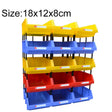 Thickened Oblique Plastic Box Combined Parts Box Material Box, Random Color Delivery, Size: 18cm X 12cm X 8cm - Storage Bags & Boxes by PMC TechLife | Online Shopping South Africa | PMC TechLife | Buy Now Pay Later Mobicred