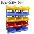 Thickened Oblique Plastic Box Combined Parts Box Material Box, Random Color Delivery, Size: 40cm x 25cm x 16cm - Storage Bags & Boxes by PMC TechLife | Online Shopping South Africa | PMC TechLife | Buy Now Pay Later Mobicred