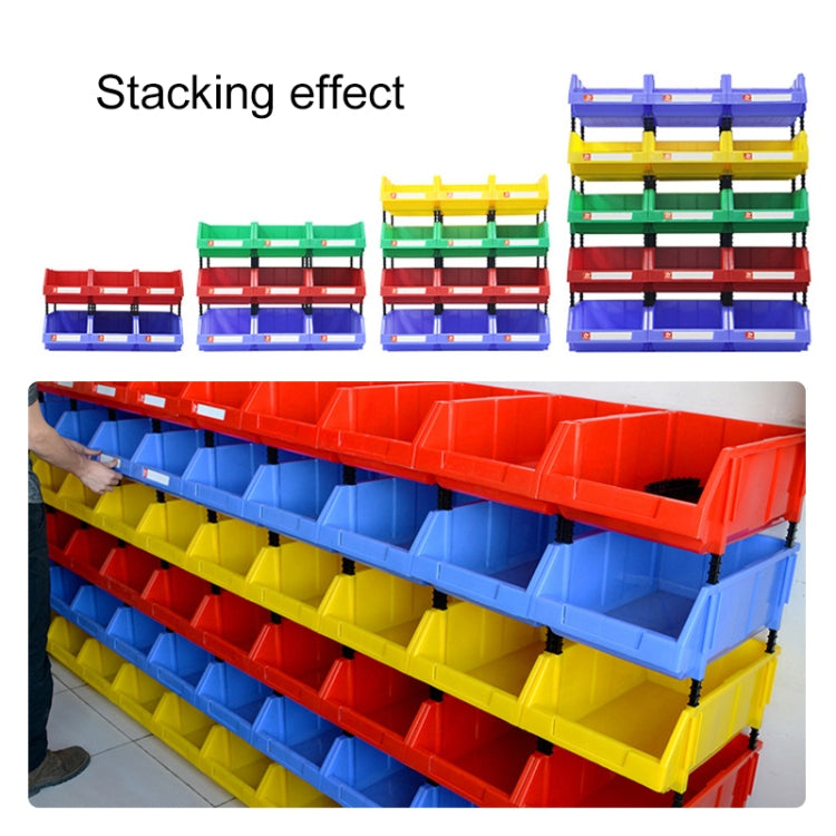 Thickened Oblique Plastic Box Combined Parts Box Material Box, Random Color Delivery, Size: 47cm x 30cm x 18cm - Storage Bags & Boxes by PMC TechLife | Online Shopping South Africa | PMC TechLife | Buy Now Pay Later Mobicred