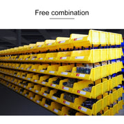 Thickened Oblique Plastic Box Combined Parts Box Material Box, Random Color Delivery, Size: 47cm x 30cm x 18cm