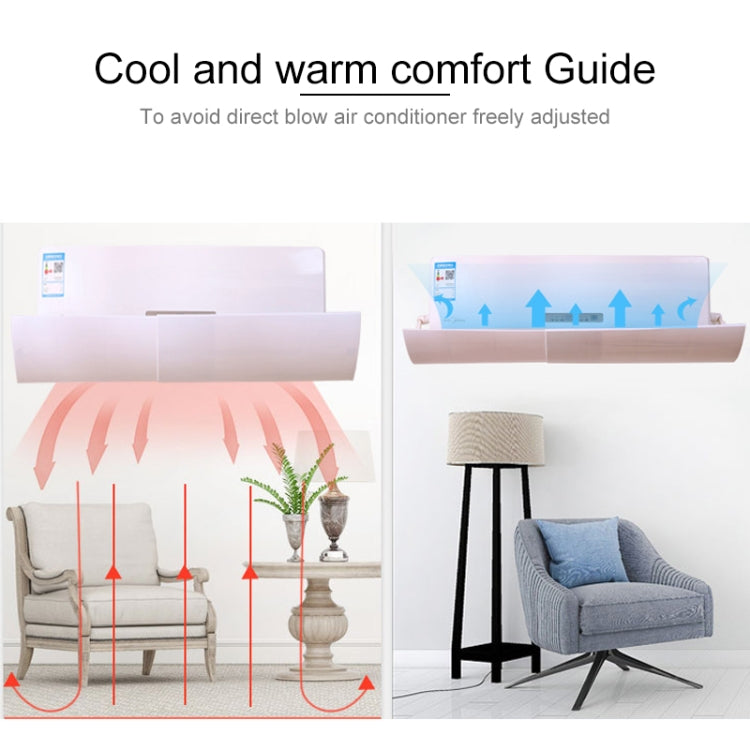 Air Conditioning Wind Deflector Shroud Bedroom Wall-Mounted Baby Universal Anti-Straight Blowing Air Conditioning Windshield(White) - Air Conditioning & Accessories by PMC TechLife | Online Shopping South Africa | PMC TechLife | Buy Now Pay Later Mobicred