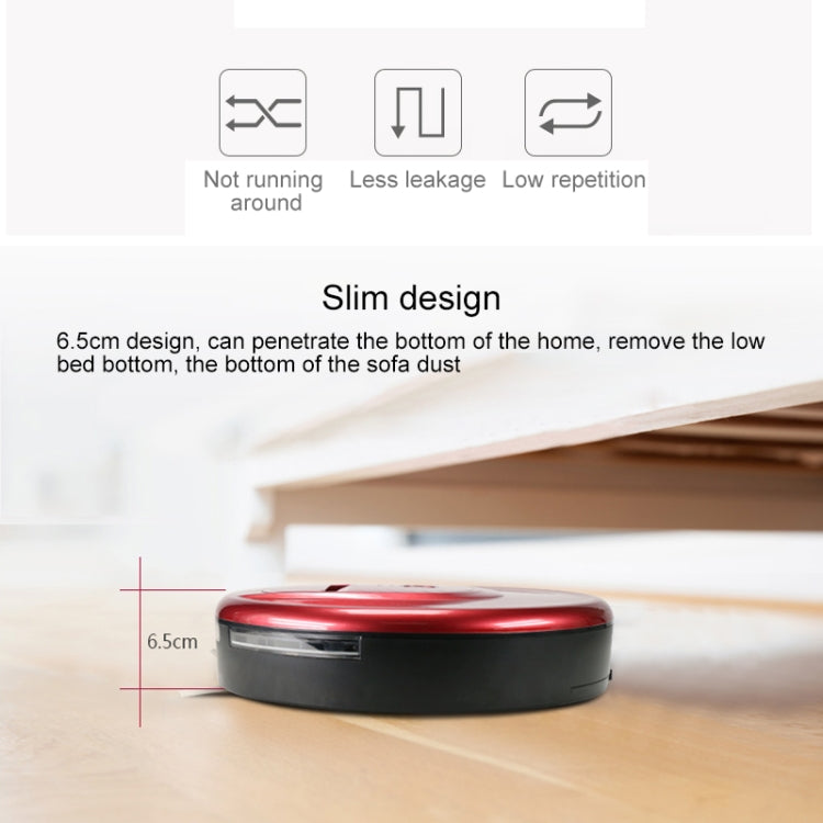 FD-RSW(E) Smart Household Sweeping Machine Cleaner Robot(Grey)