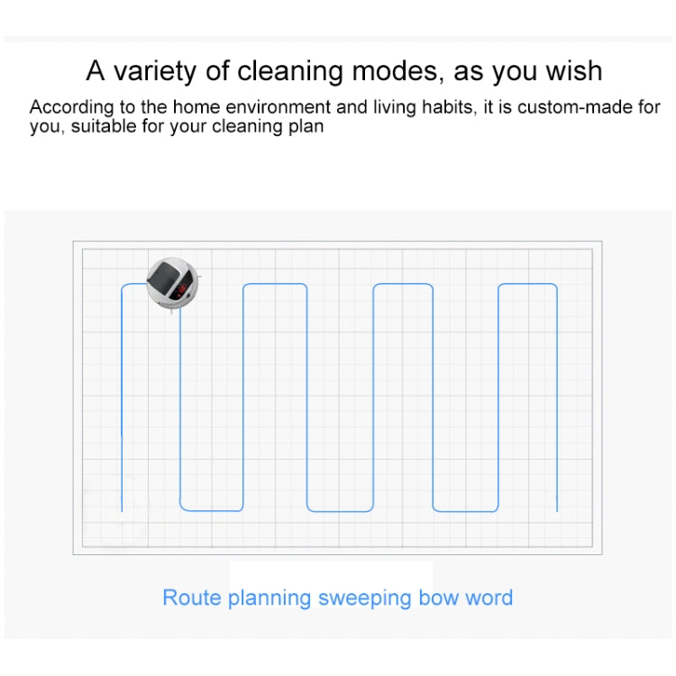 FD-RSW(E) Smart Household Sweeping Machine Cleaner Robot(Grey)