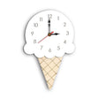 Ice Cream Styling Decorative Wall Clock (White) - Wall Clock by PMc TechLife | Online Shopping South Africa | PMc TechLife | Buy Now Pay Later Mobicred