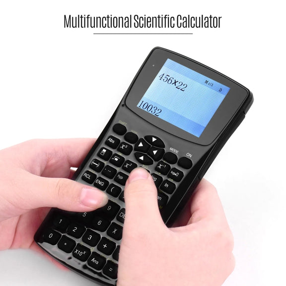2.4 inch Display Screen Anti-peeping Scientific Calculator, Support Sound Recording / Radio / Music & Video Playing