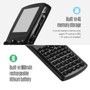 2.4 inch Display Screen Anti-peeping Scientific Calculator, Support Sound Recording / Radio / Music & Video Playing