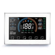 BHP-8000-WIFI-W 3H2C Smart Home Heat Pump Round Room Mirror Housing Thermostat with Adapter Plate & WiFi, AC 24V(White) - Thermostat & Thermometer by PMC TechLife | Online Shopping South Africa | PMC TechLife | Buy Now Pay Later Mobicred