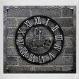 Originality American Industrial Style Wood Vintage Old Gear Wall Clock, Diameter: 50cm (Silver) - Wall Clock by PMc TechLife | Online Shopping South Africa | PMc TechLife | Buy Now Pay Later Mobicred