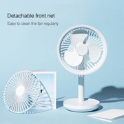 Original Xiaomi Youpin SOLOVE USB Charging Desktop Electric Fan Dormitory Office Mini Fan, with 3 Speed Control(Black)