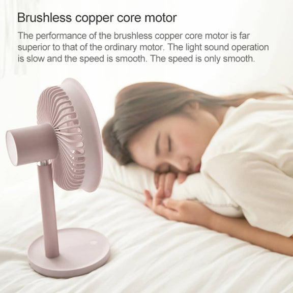 Original Xiaomi Youpin SOLOVE USB Charging Desktop Electric Fan Dormitory Office Mini Fan, with 3 Speed Control(Black)