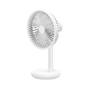 Original Xiaomi Youpin SOLOVE USB Charging Desktop Electric Fan Dormitory Office Mini Fan, with 3 Speed Control(White)