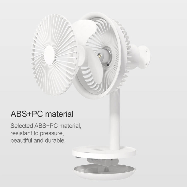 Original Xiaomi Youpin SOLOVE USB Charging Desktop Electric Fan Dormitory Office Mini Fan, with 3 Speed Control(White)