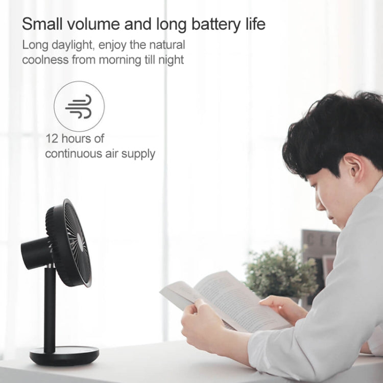Original Xiaomi Youpin SOLOVE USB Charging Desktop Electric Fan Dormitory Office Mini Fan, with 3 Speed Control(White)