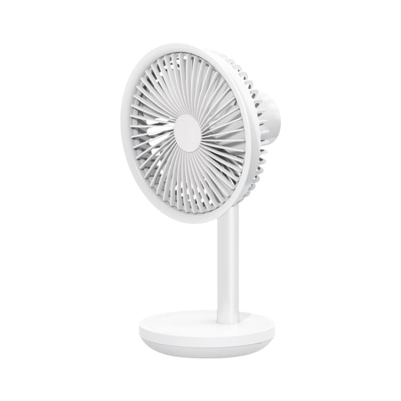Original Xiaomi Youpin SOLOVE USB Charging Desktop Electric Fan Dormitory Office Mini Fan, with 3 Speed Control(White)