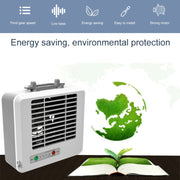 Portable Mini Silent Household Energy Saving Desktop Air Conditioner Fan Electric Air Cooler(White)