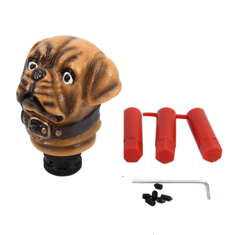 Bulldog Shaped Universal Vehicle Car Shifter Cover Manual Automatic Gear Shift Knob - Shift Knob by PMC TechLife | Online Shopping South Africa | PMC TechLife | Buy Now Pay Later Mobicred