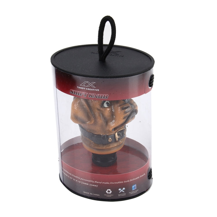 Bulldog Shaped Universal Vehicle Car Shifter Cover Manual Automatic Gear Shift Knob - Shift Knob by PMC TechLife | Online Shopping South Africa | PMC TechLife | Buy Now Pay Later Mobicred