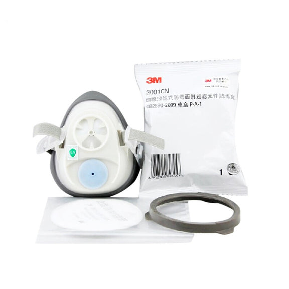 3M 1201 KN95 Dustproof Antivirus Head-mounted Mask Kits with Breathing Valve