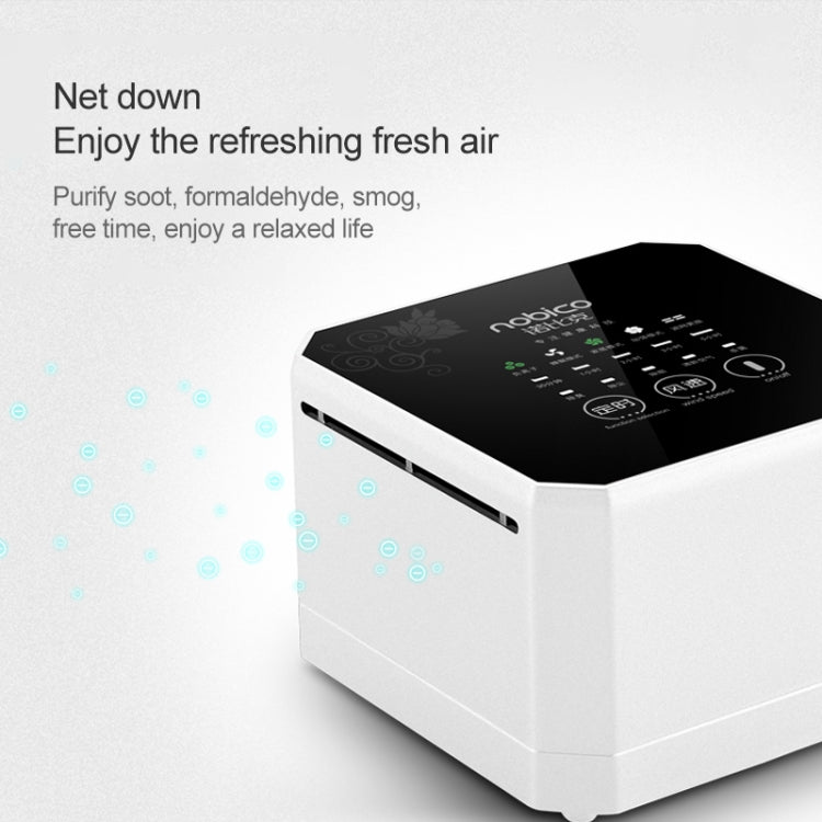 Nobico J008 Air Purifier Home Desktop Negative Ion Mini Purifier(White) - free shipping - PMC Jewellery - Order now!