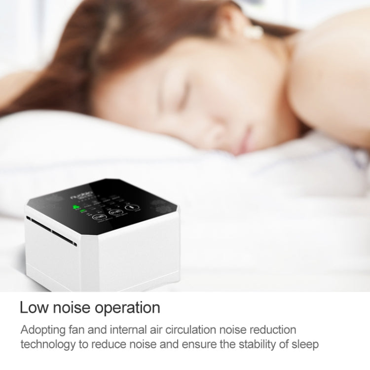 Nobico J008 Air Purifier Home Desktop Negative Ion Mini Purifier(Brown)