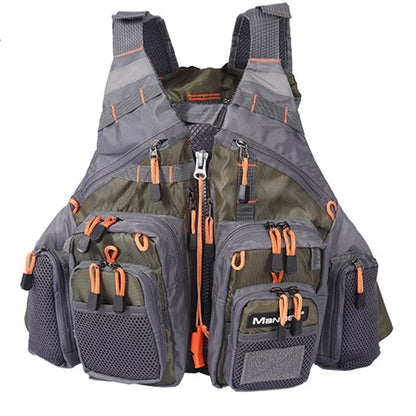 MANNER Outdoor Multifunctional Fishing Life Vest Swimming Life Jacket (Army Green) - Others by PMC Jewellery | Online Shopping South Africa | PMC Jewellery | Buy Now Pay Later Mobicred