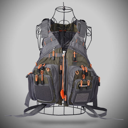 MANNER Outdoor Multifunctional Fishing Life Vest Swimming Life Jacket (Army Green) - Others by PMC Jewellery | Online Shopping South Africa | PMC Jewellery | Buy Now Pay Later Mobicred