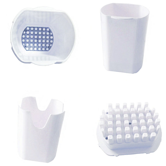 Kitchen Gadget Multi-function Potato Slicer(White)