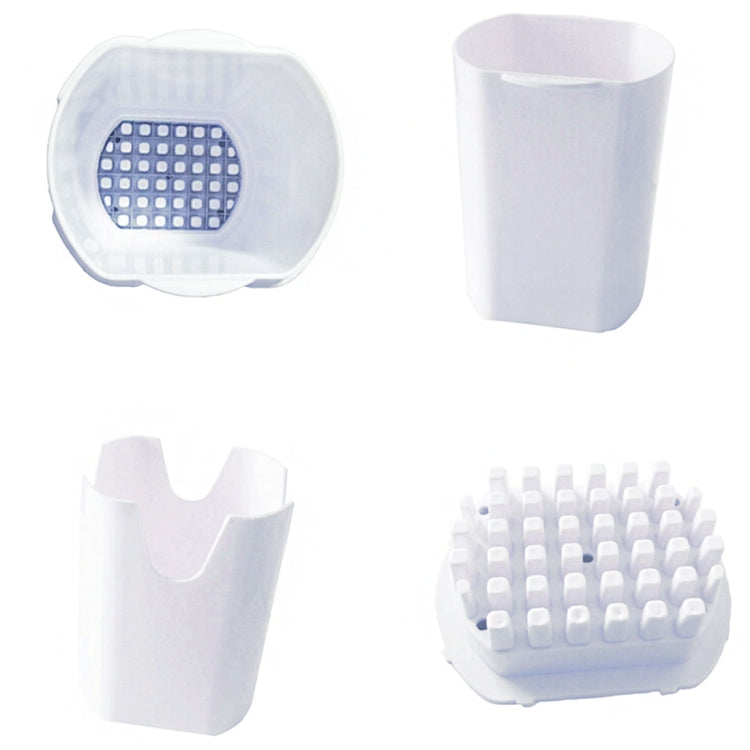 Kitchen Gadget Multi-function Potato Slicer(White)